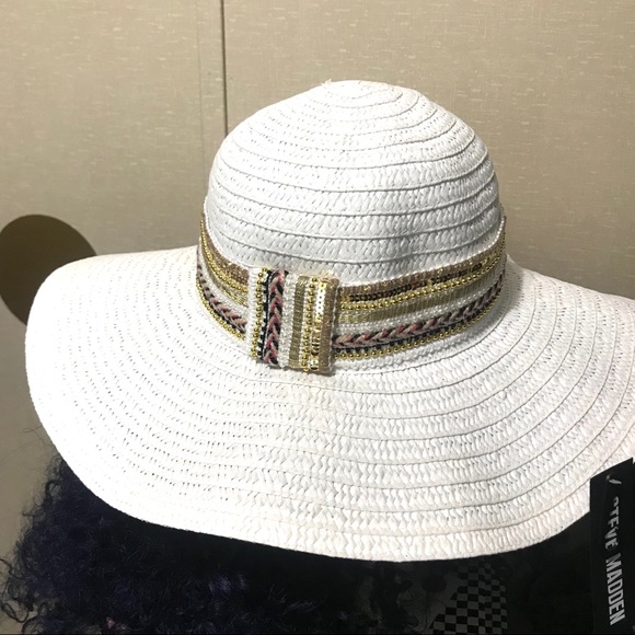 ✨NWT! Rare Steve Madden Gold Rush Floppy Hat - Picture 4 of 4